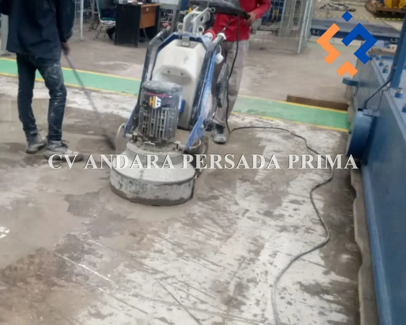 Proyek Polish Concrete di CV Andara Persada Prima